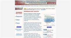 Desktop Screenshot of brevamullorabogados.net